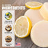 Old Town Soap Co. 3 Pack 4oz Lemon Dish Block Soap Bar - Natural Dish Soap Bar for Eco-Friendly Cleaning - Premium Dish