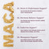 Maca Root Gummies, Natural Peach Flavor, Drive, Performance & Energy Support, 200MG Extra Strength, 60 Gummies