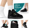BraceAbility Closed Toe Medical Walking Shoe, Lightweight Broken Toe Cast Boot, Fractured Foot Brace, Men or Women