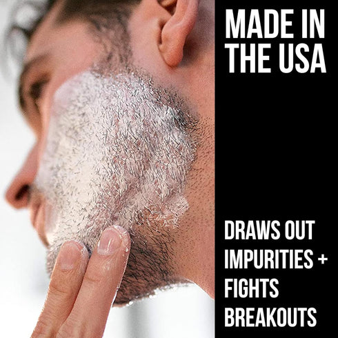 RUGGED & DAPPER Premium Face Mask for Men, Deep Pore Cleansing Treatment, 5.5 Oz