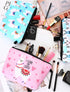 SATINIOR 6 Pcs Small Makeup Bags Llama Makeup Pouch 8.7 x 5.3 Inch Alpaca Cosmetic Bags Cartoon Pattern Llama Gifts for Women Travelling Accessory Toiletry Bag Organizer