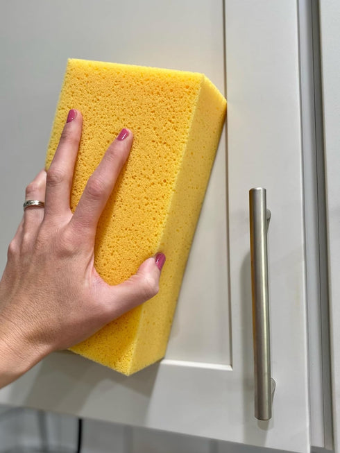 Large Sponges for Cleaning - 2 Pack Multi-Purpose Household Cleaning Sponges, Tile Grout & Car Washing Sponges