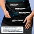 QORE LOGIQ Plus Size Abdominal Binder Post Surgery - C Section Belly Binder, Adjustable 12" Compression Wrap for