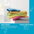 Pack, 300 5 Set E-Cloth Starter Premium Microfiber Cleaning Cloths, Great Household Cleaning Tools for Bathroom