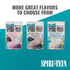 Natures Simply Natural SPIRU-TEIN Shake - Unsweetened Chocolate Protein Powder, 0.82 lb, 16 Servings