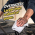 MightyGood GRIPS Beaded Scrubbing Towels - 1 Pack, 80 Extra-Large 10"x12" Heavy Duty Wet Towels