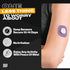 Skin Grip Adhesive Patches for Dexcom G7 & Stelo CGM, Waterproof & Sweatproof Cover, 20 Pack, Purple