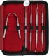 MACS Dental Hygiene Kit Set - Dentist Prepared Tools, High Grade Stainless Steel Instruments, Tarter Scraper by Macs