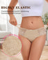 Intiflower Period Underwear for Women, Leakproof Period Panties, Lace Menstrual Underwear Breathable & Soft