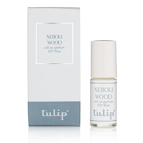 Tulip Perfume Classic Roll On Eau De Parfum, Neroli Wood, 0.6 Ounce (Model: RO NW)