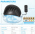 RetroStick 6x10ml Water Air Purifier for Home with Essential Oil Diffuser & Humidifier, Rainbow Air Washer with LED