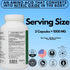 PRISTINE'S L Arginine 1000mg Nitric Oxide Blood Flow Supplement Capsules - 90 Day Supply for Energy & Endurance