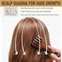 Wooden Scalp Massager, Foot Massage Tool, Massage Comb for Gua Sha - Sandalwood