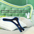 Anti-Snoring CPAP Chin Straps & Jaw Support Belts - Adjustable Velcro, Comfortable Fabric, Blue