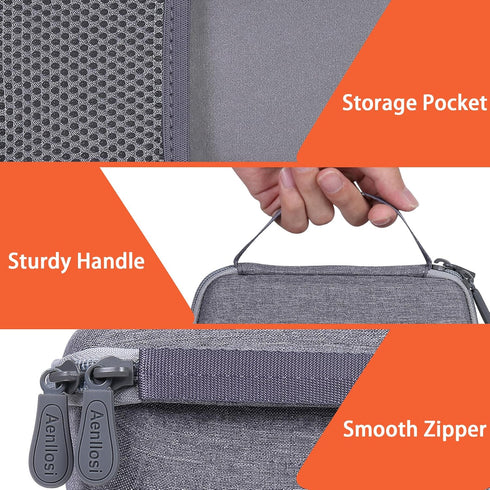 Aenllosi Hard Carrying Case for Withings BPM Connect Wi-Fi Smart Blood Pressure Monitor (Case Only)