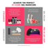 RC Red Carpet Manicure Fortify & Protect LED Gel Base Coat – Strengthens Nails, Long-Lasting Gel Nail Protection (0.3