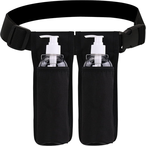 Massage Bottle Bag Massage Therapist Holster Massage Lotion Holster Massage Oil HolsterDb1KD-Black