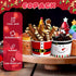 Zhehao 60 9 oz 6 Pcs Christmas Ice Cream Bowls and Paper Cups - Disposable Soup and Snack Cups for Picnic Party