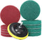 4 Inch Drill Brush Power Scouring Pads - Heavy Duty Tub and Tile Cleaner, Household Cleaning Kit with Drill Attachment