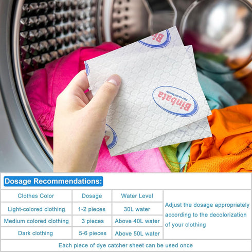 Color Grasper for Laundry, 160 Count, Fragrance Free Dye Catcher Sheets for Home Use