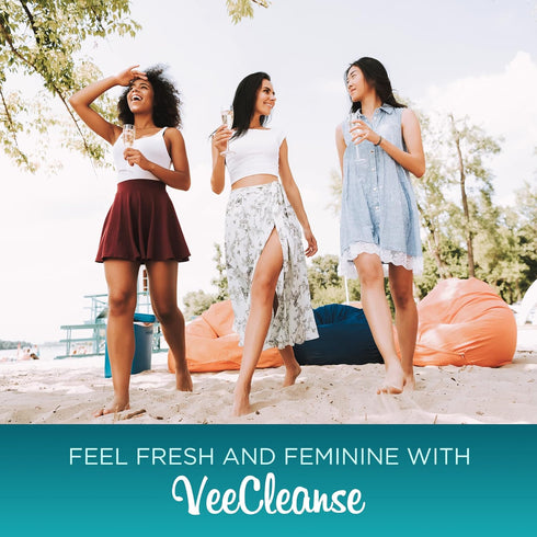 VeeFresh - VeeCleanse Boric Acid Vaginal Suppositories - Vaginal pH Balance Suppositories - Vaginal Odor Control - Feel