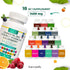 Quercetin with Bromelain, 18 in 1 Supplements Zinc Elderberry Vitamin C & D 5000 IU, Artemisinin, Irish Sea Moss, Echinacea, Garlic, Turmeric, Reishi, Ginger Powder, 1400 mg