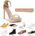 VRUIFA 2 Ball of Foot Cushions, Metatarsal Pads for Women, High Heels Comfort Pads, Shoe Support for Metatarsalgia Pain