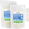XPRS Nutra Size 00 Separated Capsules, 100 Count, Clear Gelatin Empty Capsules for DIY Supplement Filling