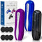 Solvio 3Pcs Portable Microfiber Eyeglass Cleaner | Included 6-Piece Replacement Pads | Easy