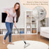 47“ Adjustable Long Handle Carpet Rake Pet Hair Remover, Reusable Metal Lint Remover Brush for Low Pile Rugs & Stairs