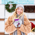 Jingmore 60 Frozen 16oz Pieces Snowflakes Plastic Cups Disposable Winter Snowflake Beverage Drinking Cups for Birthday