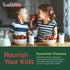 YumVs Kids Multivitamin Gummies - 120 Count, Fruit Flavored Chewable Children's Multivitamin with 12 Minerals &