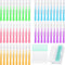 Zopeal 250 Pieces Braces Flossers, Interdental Brush for Cleaner Teeth, Soft Dental Picks