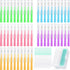 Zopeal 250 Pieces Braces Flossers, Interdental Brush for Cleaner Teeth, Soft Dental Picks