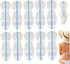Licsaliwe 10Pcs Swimming, Menstrual Pads for Waterproof Thong Pads Panty Liners, Private Patches for Women Swimsuits