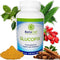 Glucofix - Berberine Herbal Supplement with Cinnamon, Gymnema, Bitter Melon, and Turmeric - 120 Capsules