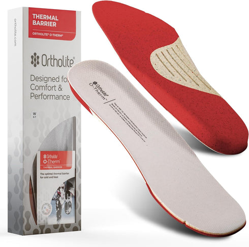 Ortholite O-Therm Thermal Barrier Shoe Sole Trim-to-Fit Insert-Designed for Athletes on Snow