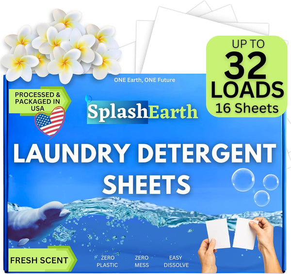 Travel Laundry Detergent Sheets, Liquidless Washer Sheet, Eco Friendly Laundry Sheets Detergent,