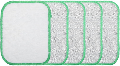 YBEATY 5 Pcs Wire Dishwashing Cloth Multipurpose Double-Sided Stainless Steel Wire with Multi-Layer