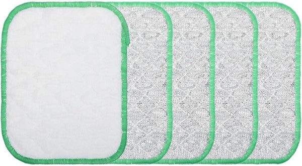 YBEATY 5 Pcs Wire Dishwashing Cloth Multipurpose Double-Sided Stainless Steel Wire with Multi-Layer