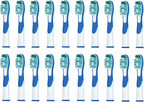 Generic Toothbrush Heads Compatible with Oral B Sonic Complete & Vitality Sonic (20 Count)