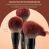 Jessup Large Face Makeup Brushes 5pcs, Premium Synthetic Foundation, Powder, Contour, Blusher, Highlighter Brush