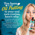 GuruNanda Daily Oral Care Bundle Hydroxyapatite Toothpaste & Coconut Oil Pulling Mouthwash for Stronger Teeth & Happier