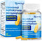Liposomal Nattokinase 12,000 FU, Serrapeptase 360,000 SPU Enzyme Supplement - 60 Capsules for Circulatory, Gut,
