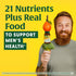 MegaFood Men's 40+ One Daily Multivitamin, Non-GMO, Vegetarian, 90 Tabs, Immune Support, Energy Metabolism