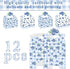 umoni 12PCS Blueberry Party Favor Treat Box Blueberry Baby Shower Decorations Blueberries Birthday Gift Box Berry