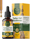 HERBAMAMA Turkey Tail Tincture - Vegan Immune Support & Digestive Cleanse with