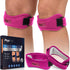 Patella Knee Brace 2 Pack - Adjustable Strap Knee Support and Pain Relief for Running, Hiking, Basketball, Tendonitis