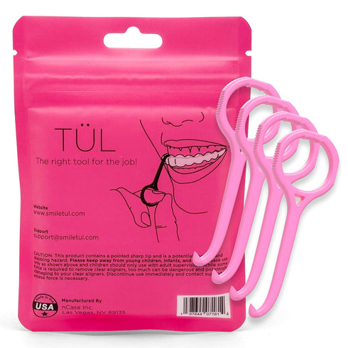 TÜL | USA Made Invisalign Remover Tool | Lifetime Replacements | Ortho Recommended Aligner & Retainer Remover Tool |