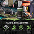 NatureGrit Hand & Surface Wipes, Heavy Duty Mechanic Hand Cleaning & Degreaser Wipes